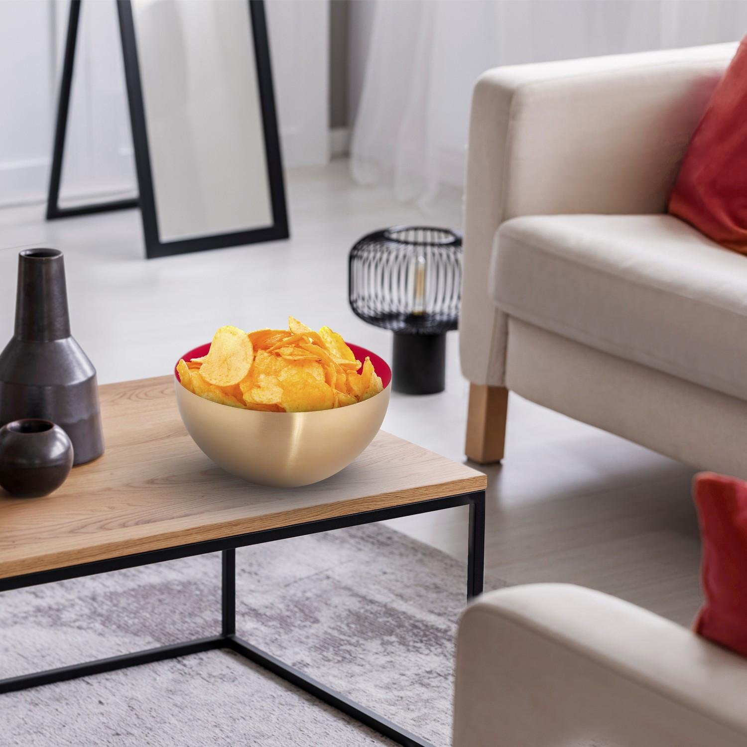 Northix Ciotola da portata in acciaio inox 25 cm  