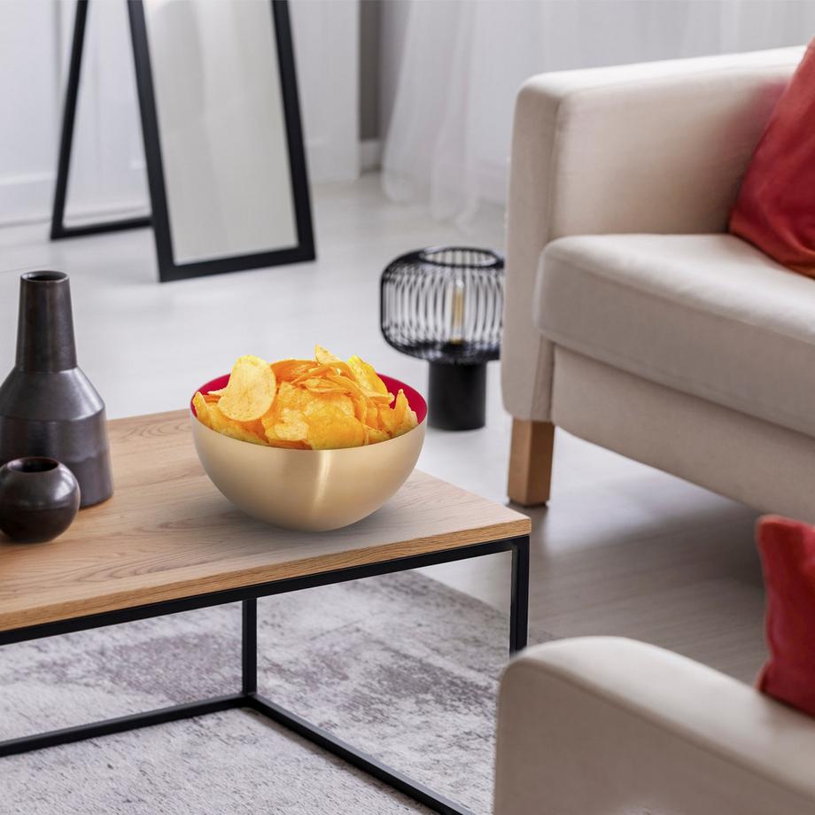 Northix Servierschüssel aus Edelstahl, 25 cm  