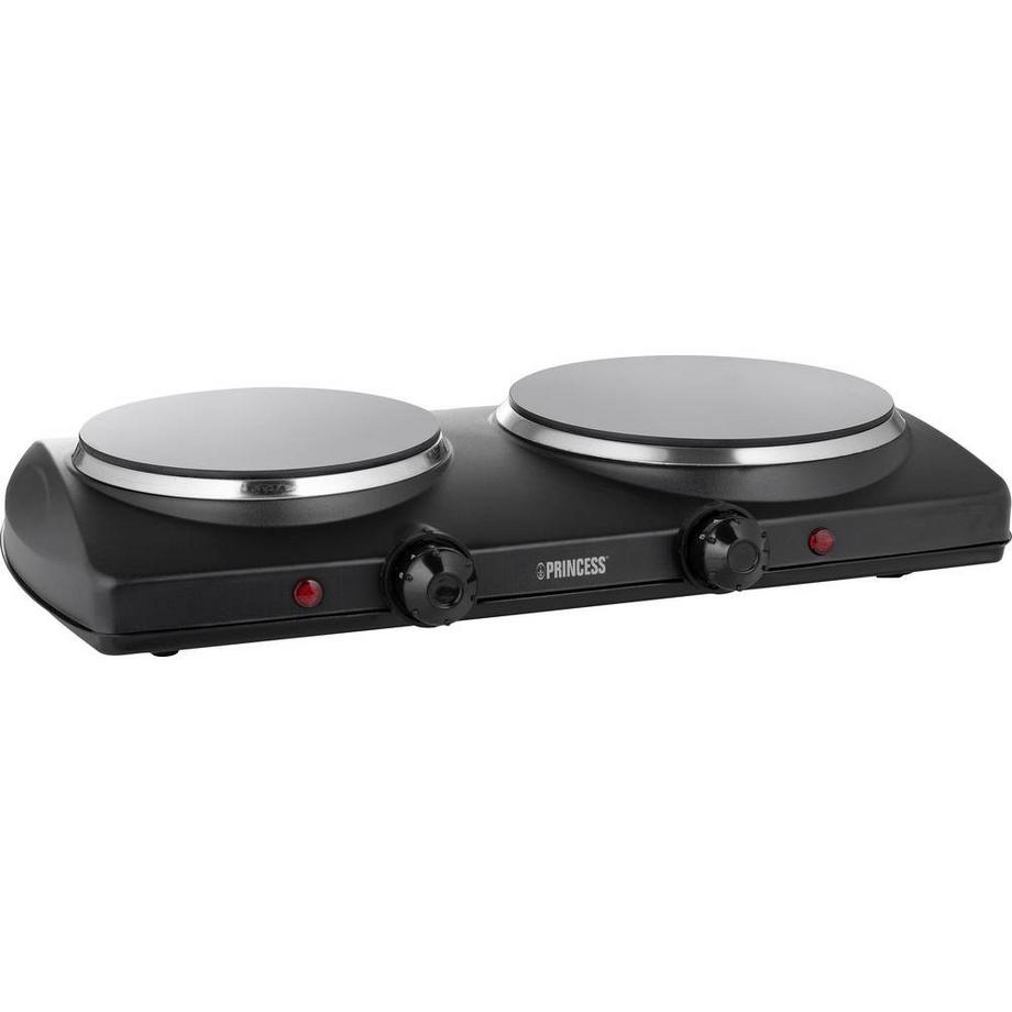 Plaque de cuisson céramique double