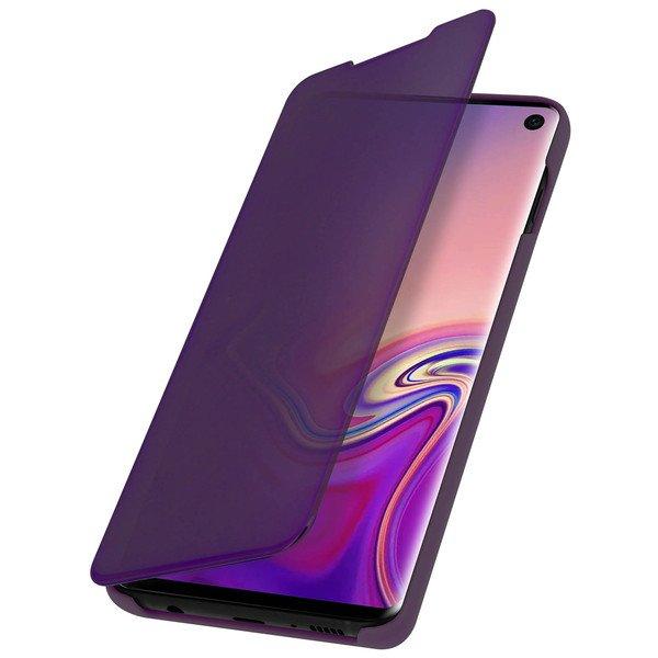 Avizar  Housse Galaxy S10 miroir ulta-fin Violet 