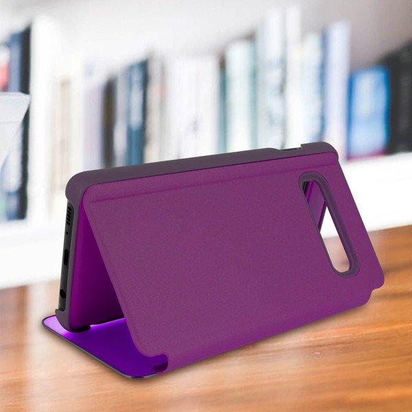 Avizar  Housse Galaxy S10 miroir ulta-fin Violet 