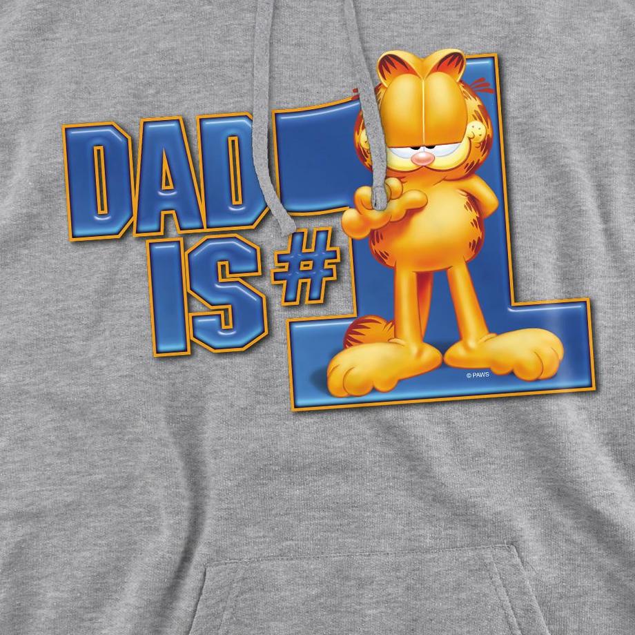Garfield Sweat À Capuche Dad Is Number One  