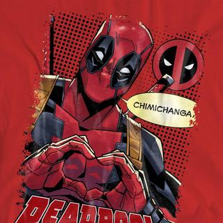 Deadpool Chimichanga Grafikdruck T-Shirt  