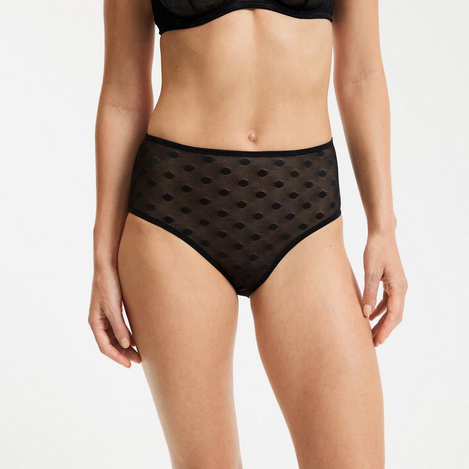 La Redoute Collections Culotte haute en tulle fantaisie pois  