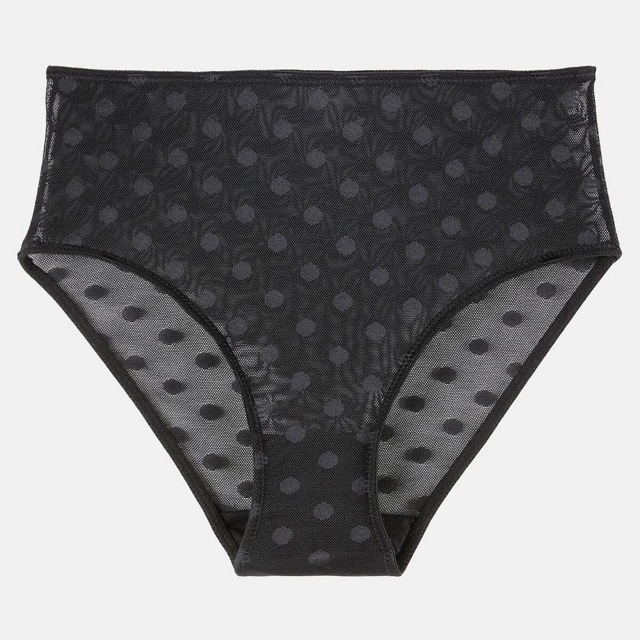 La Redoute Collections Culotte haute en tulle fantaisie pois  