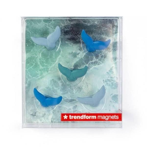 trendform Magnete BLUE WHALE 5er Set  