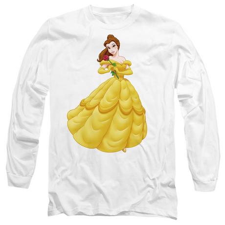 Beauty And The Beast Belle Rose T-shirt Manches Longues  