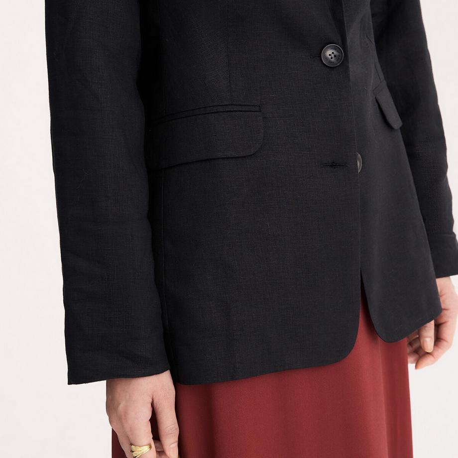 La Redoute Collections Blazer dritto in lino  