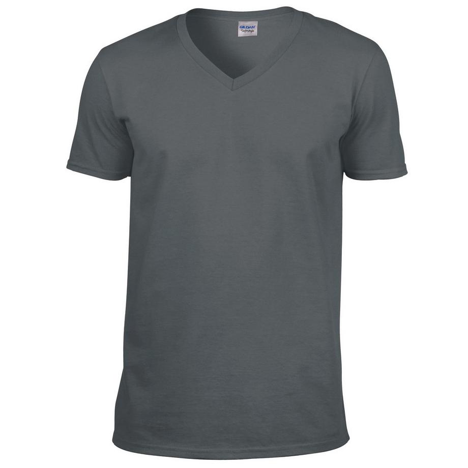 Soft Style T-Shirt, Vausschnitt, Kurzarm