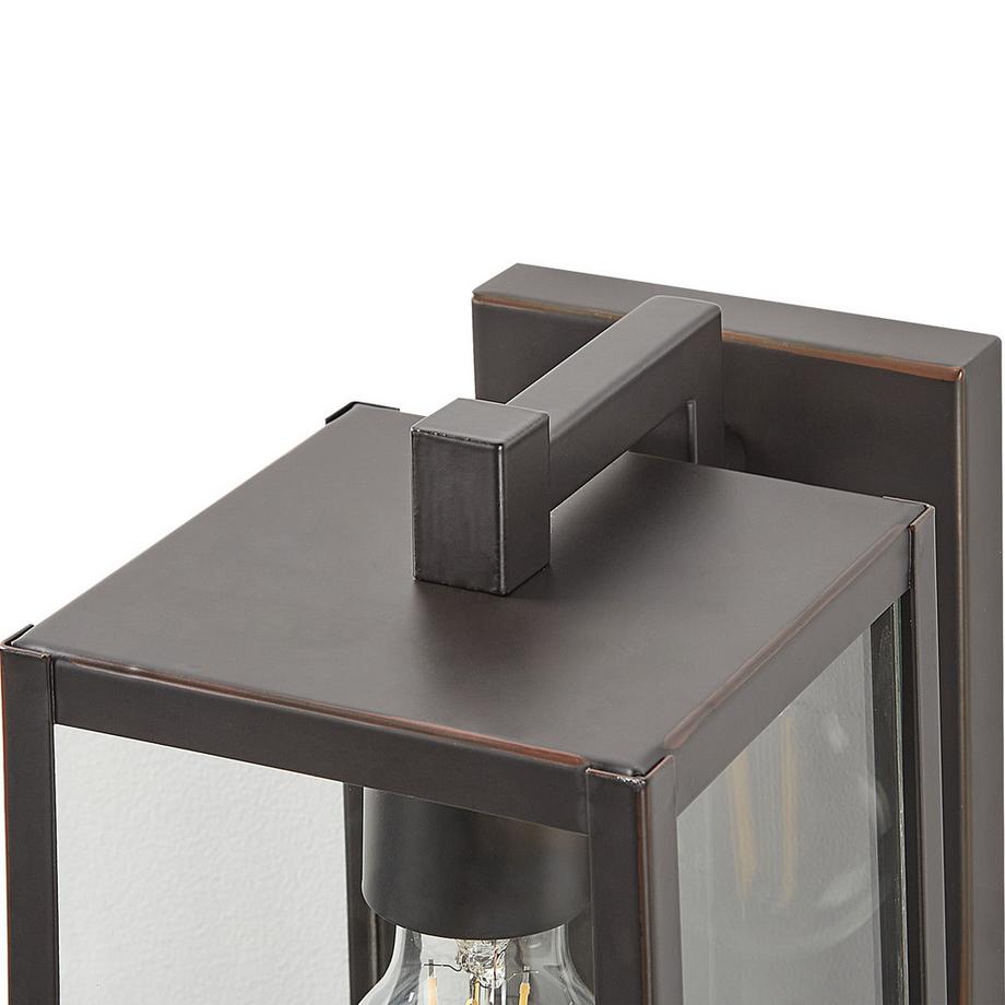 Beliani Lampe murale pour l\'extérieur en Métal Moderne MEGGET  