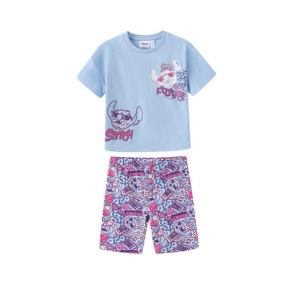 Ensemble Haut Et Bas Motif Stitch