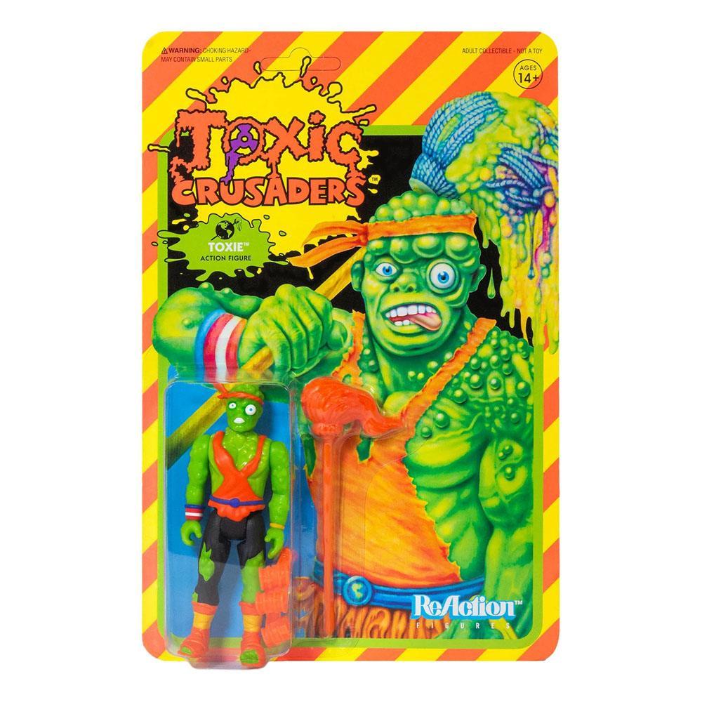 Mattel  Toxic Crusaders ReAction Actionfigur Wave  Toxie 