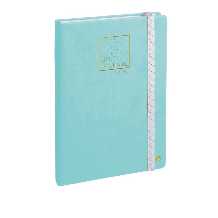 QUO-VADIS CARNET 21 DOTS POINT ML Life Journal - 15x21cm - avec élastique  