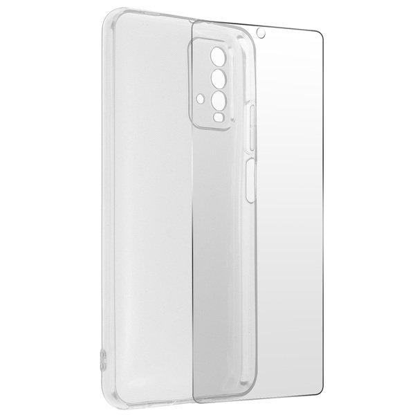 Avizar  Coque Xiaomi Redmi 9T + Verre Trempé 