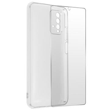 Hülle + Schutzfolie f. Xiaomi Redmi 9T