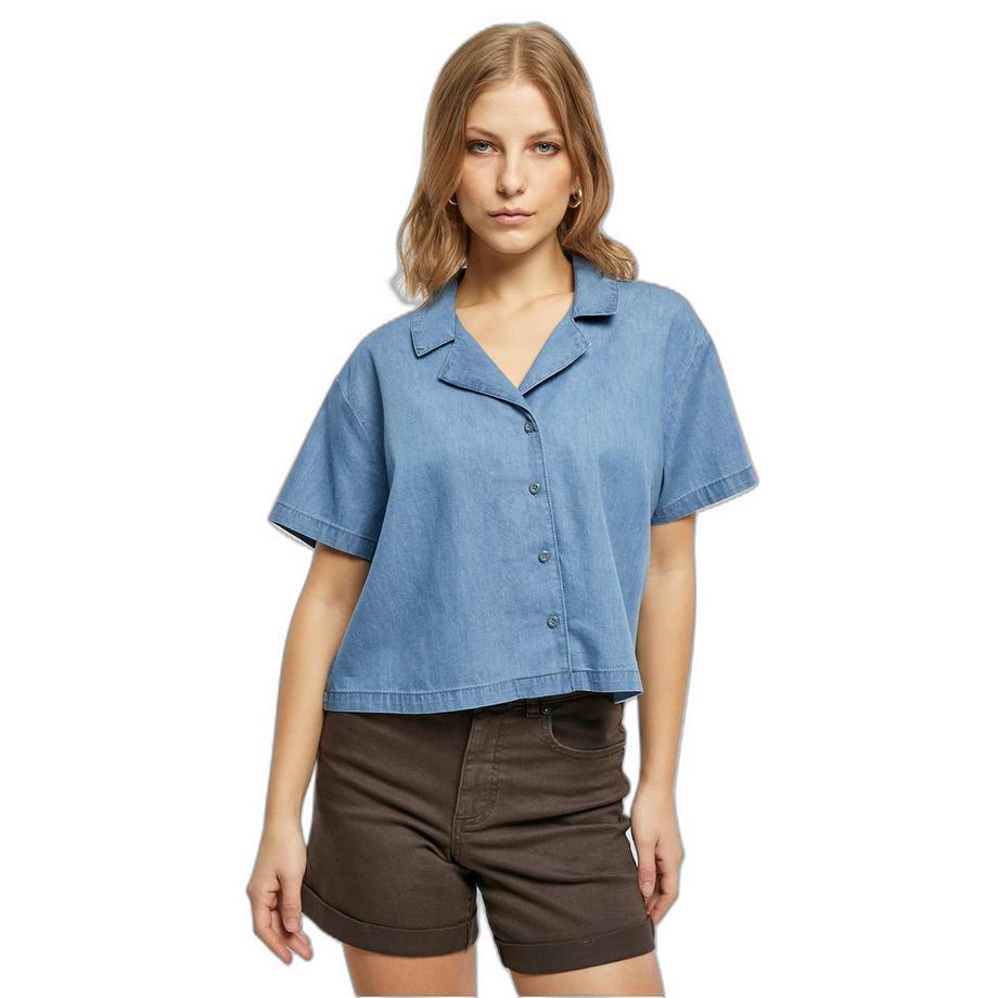 camicia leggera da in denim resort