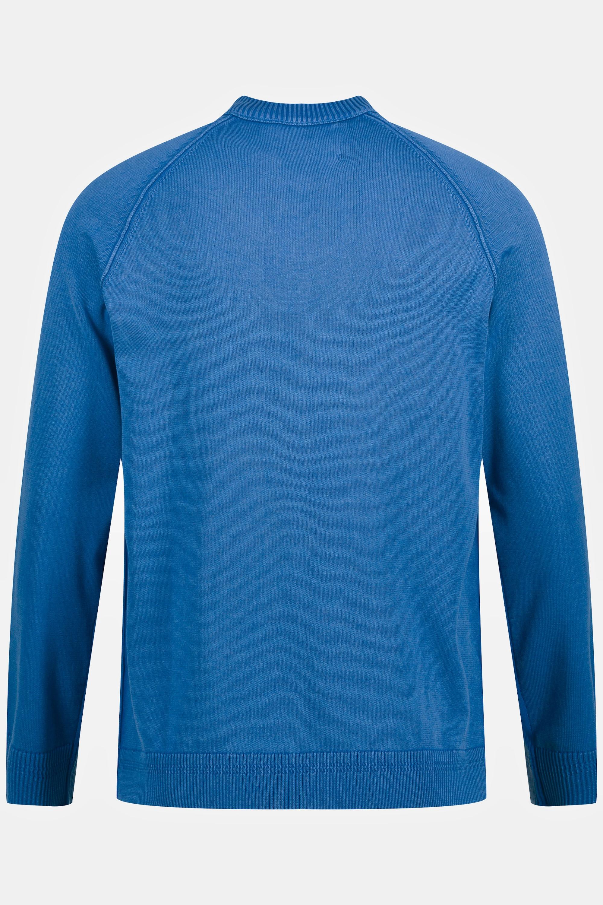 Sthuge Pull Manches Longues Stonewashed Col Montant  