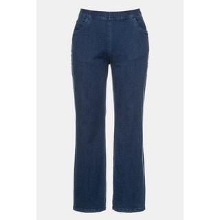 Ulla Popken Mary Jean Marlene Coupe Large 5 Poches Taille Élastique  