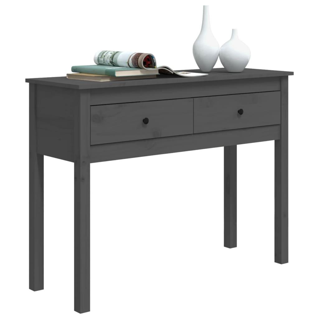 VidaXL Table console bois de pin  