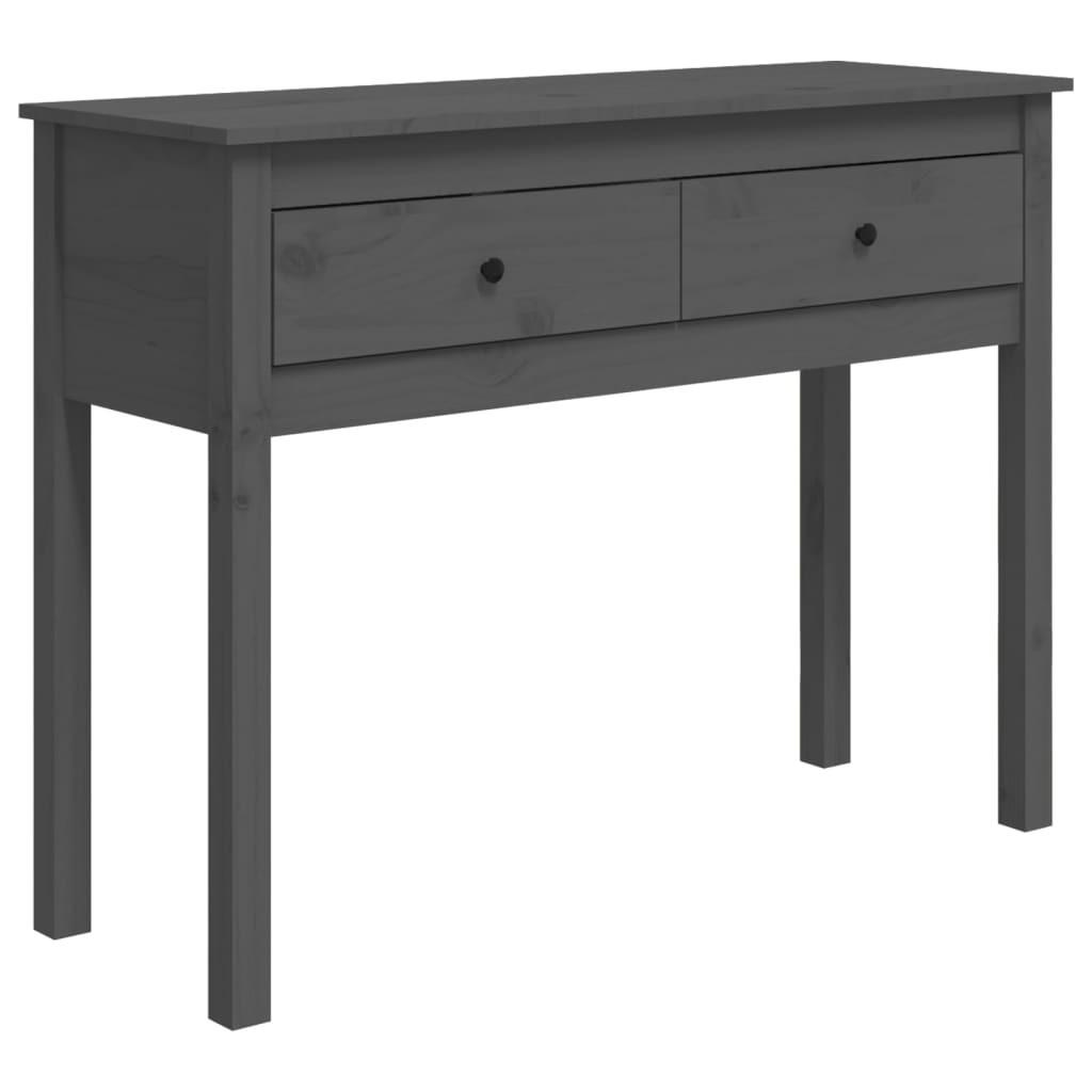 VidaXL Table console bois de pin  