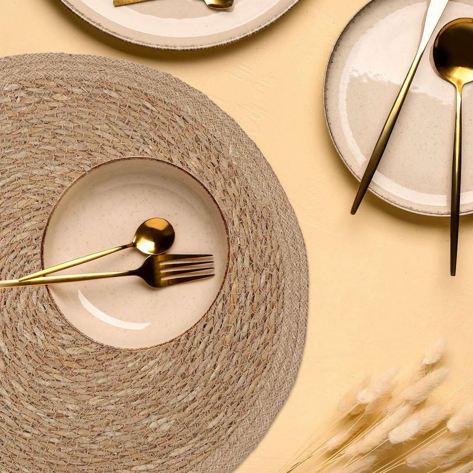 B2X  Tischset 6-teilig Wasserhyazinthe 