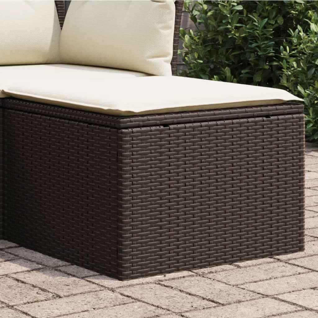 VidaXL  Tabouret de jardin rotin synthétique 