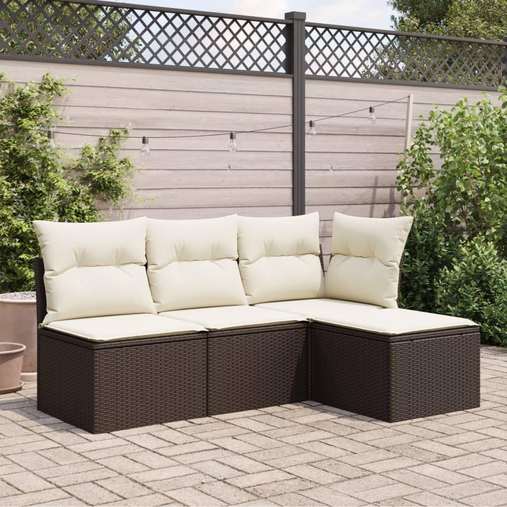 VidaXL  Tabouret de jardin rotin synthétique 