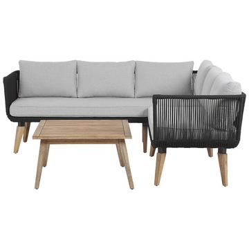 Lounge Set aus Akazienholz Modern ALCAMO