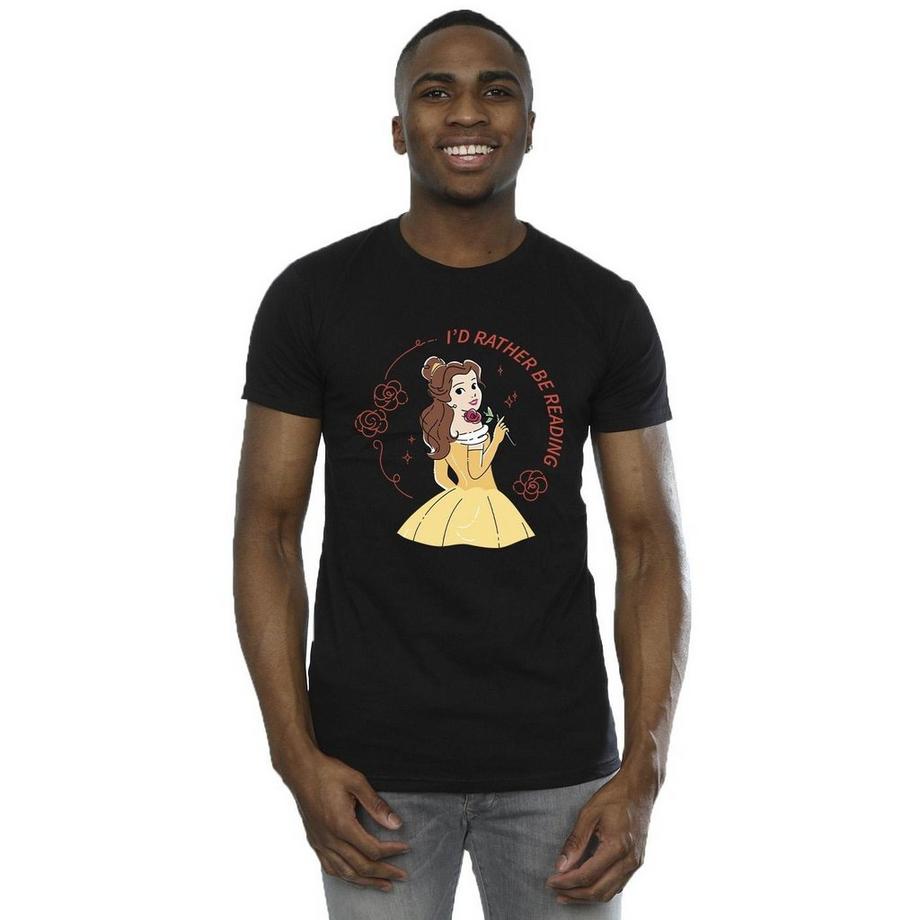 Disney Beauty And The Beast I'd Rather Be Reading T-Shirt  