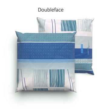 Lotus linge de lit jersey Amalfi bleu