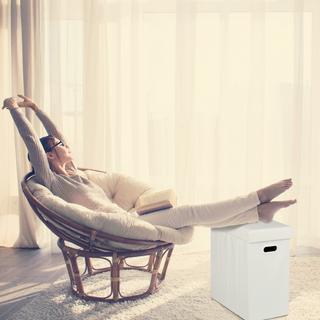 B2X Ottoman ausem Kunstleder  