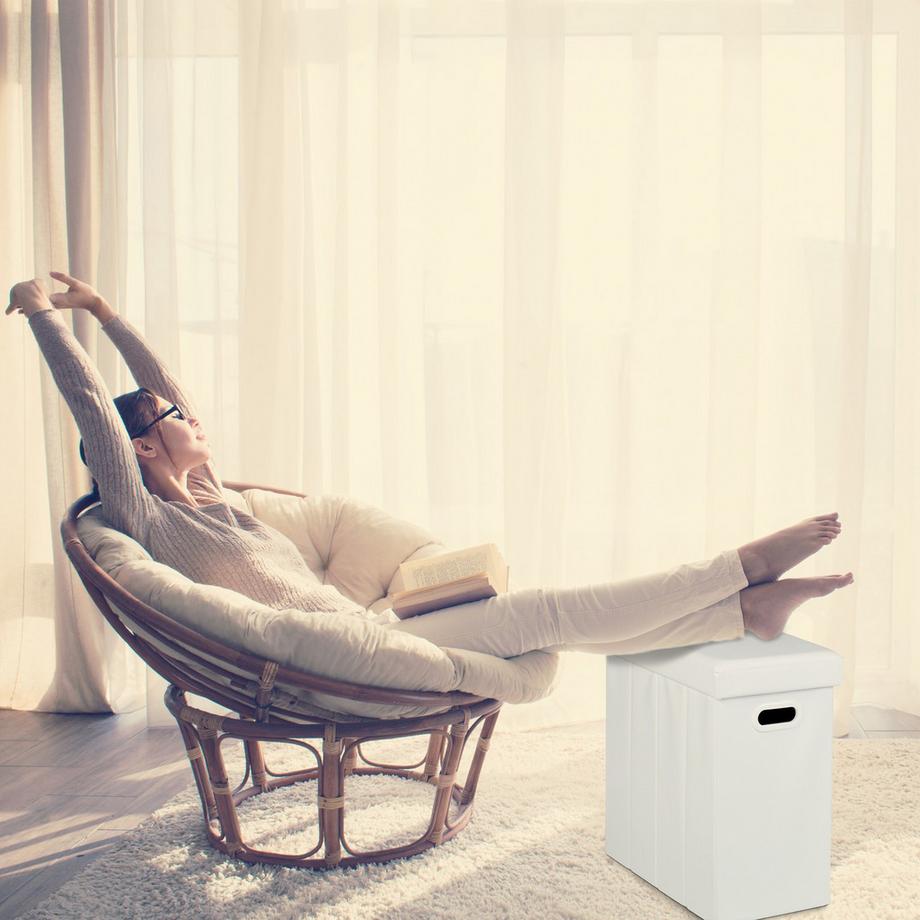 B2X Ottoman ausem Kunstleder  