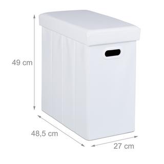 B2X Ottoman ausem Kunstleder  