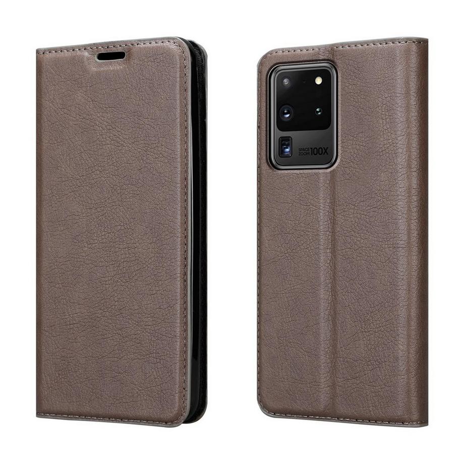 Cadorabo  Hülle für Samsung Galaxy S20 ULTRA Magnetverschluss, Kartenfach 