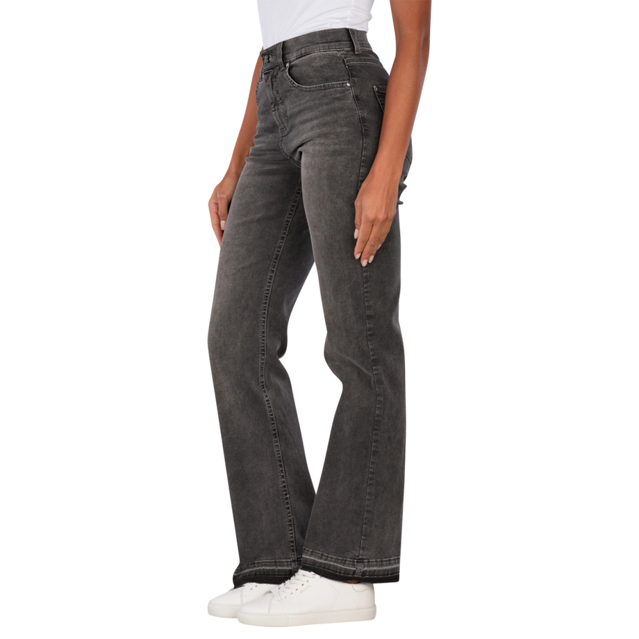 ANGELS Lara Straight Fit Fancy Fringe Jeans  