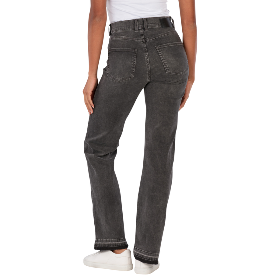 ANGELS Lara Straight Fit Fancy Fringe Jeans  