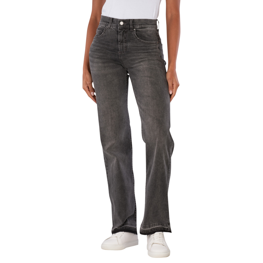 Lara Jeans Straight Fit Fancy Fringe