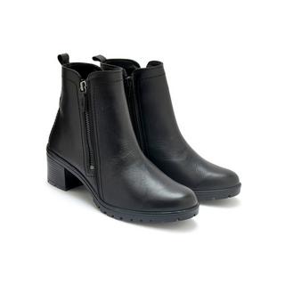Pédiconfort  bottines cuir double zip 