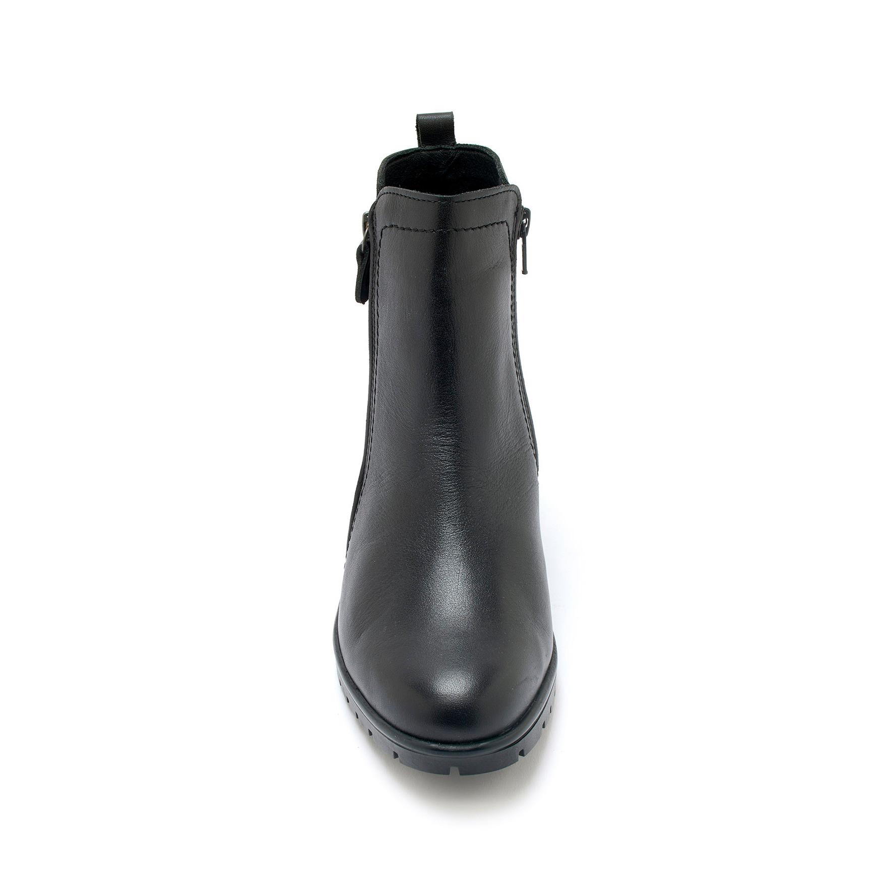 Pédiconfort  bottines cuir double zip 