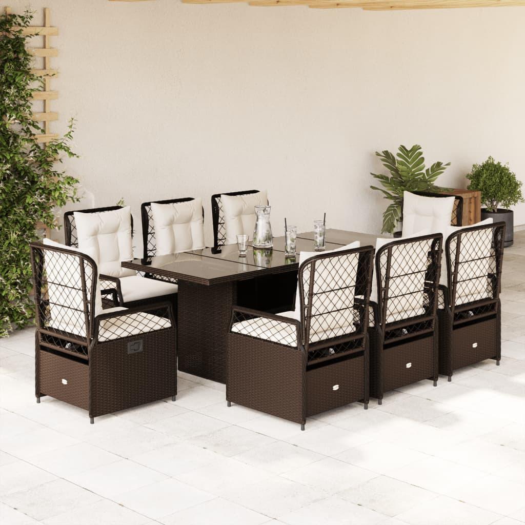 VidaXL Garten essgruppe poly-rattan  