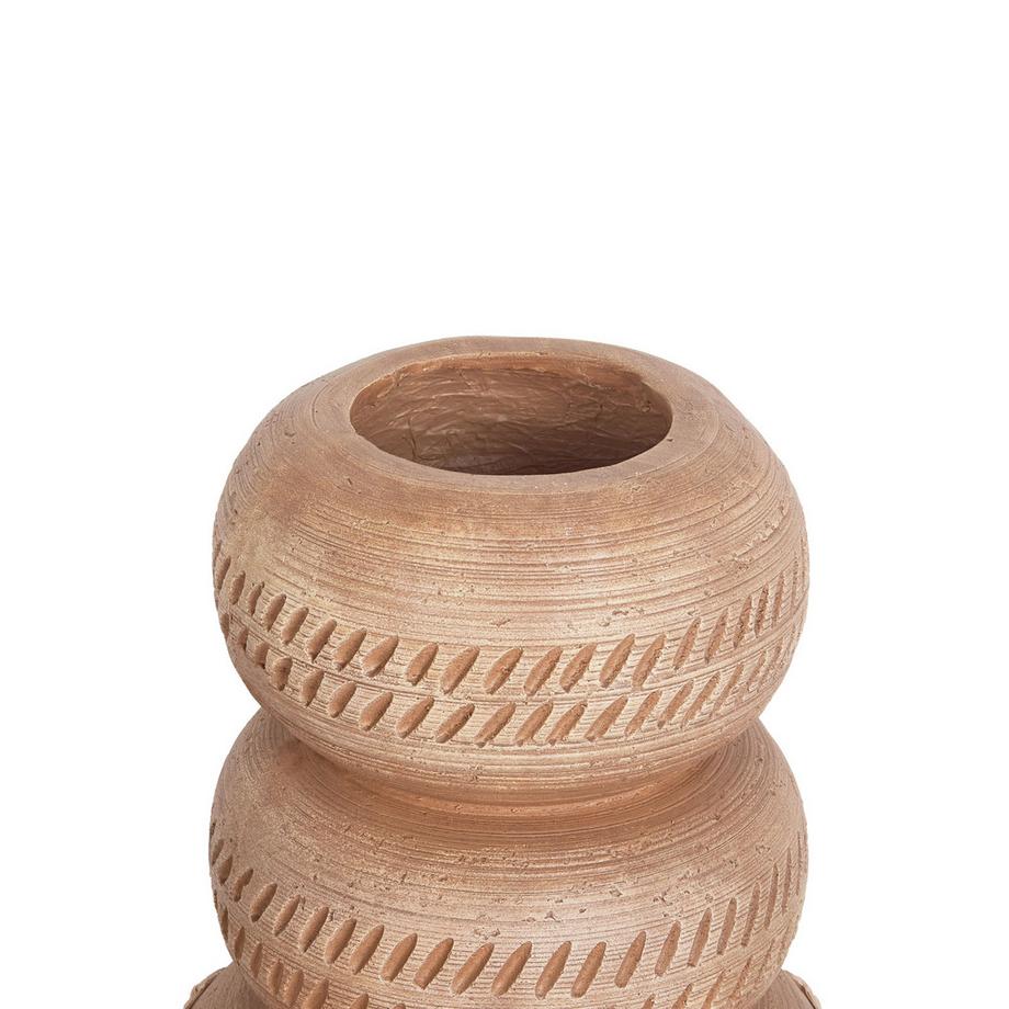 Beliani Vaso da fiori en Ossido di Magnesio Cottage ALMIROS  