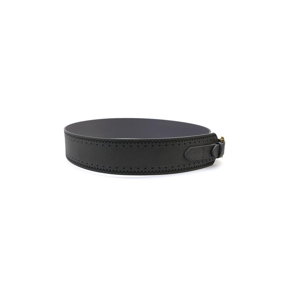 AVANT-GARDE PARIS  Ceinture gris foncé chic 