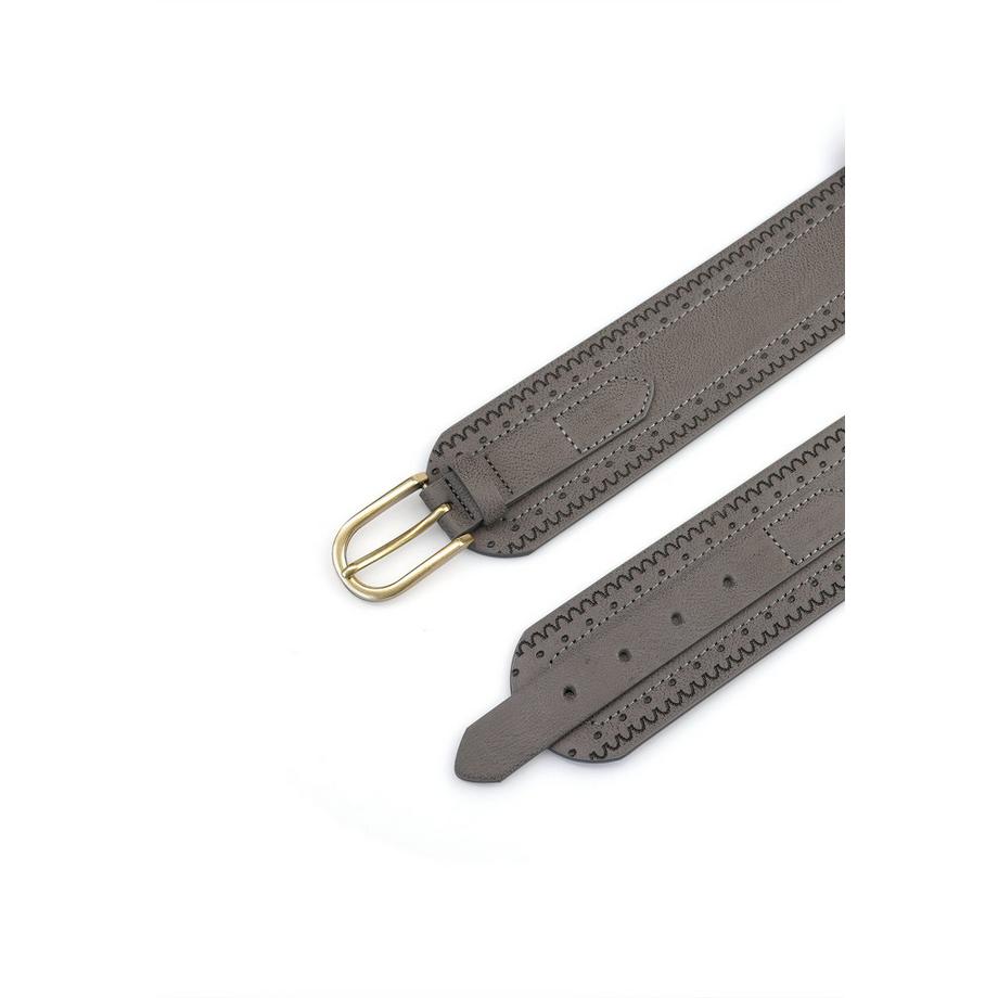 AVANT-GARDE PARIS  Ceinture gris foncé chic 