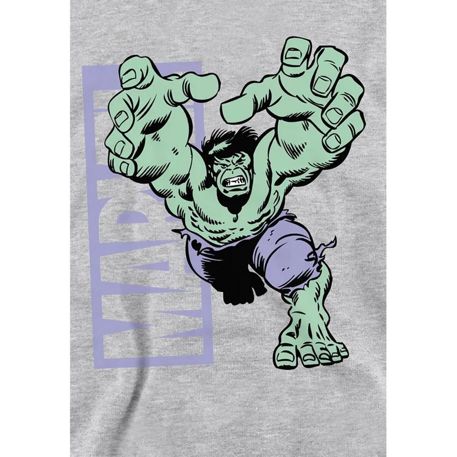 MARVEL  Reach Felpa Con Cappuccio Hulk Da Indossare 