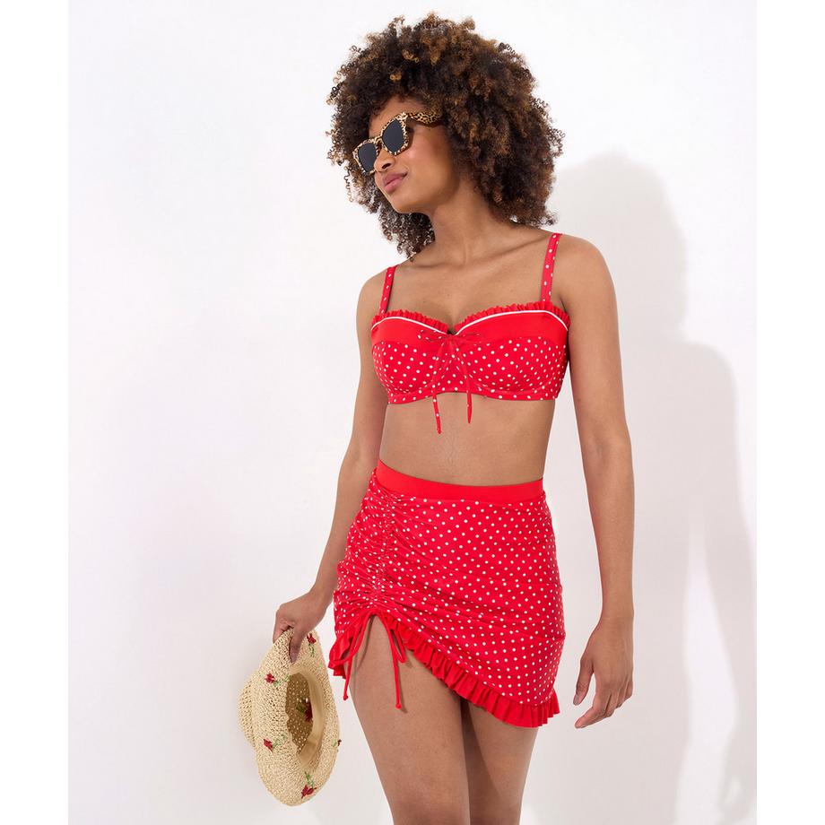 Joe Browns Retro Polka Dot Bikini-Oberteil  