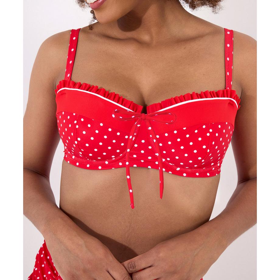 Joe Browns Retro Polka Dot Bikini-Oberteil  