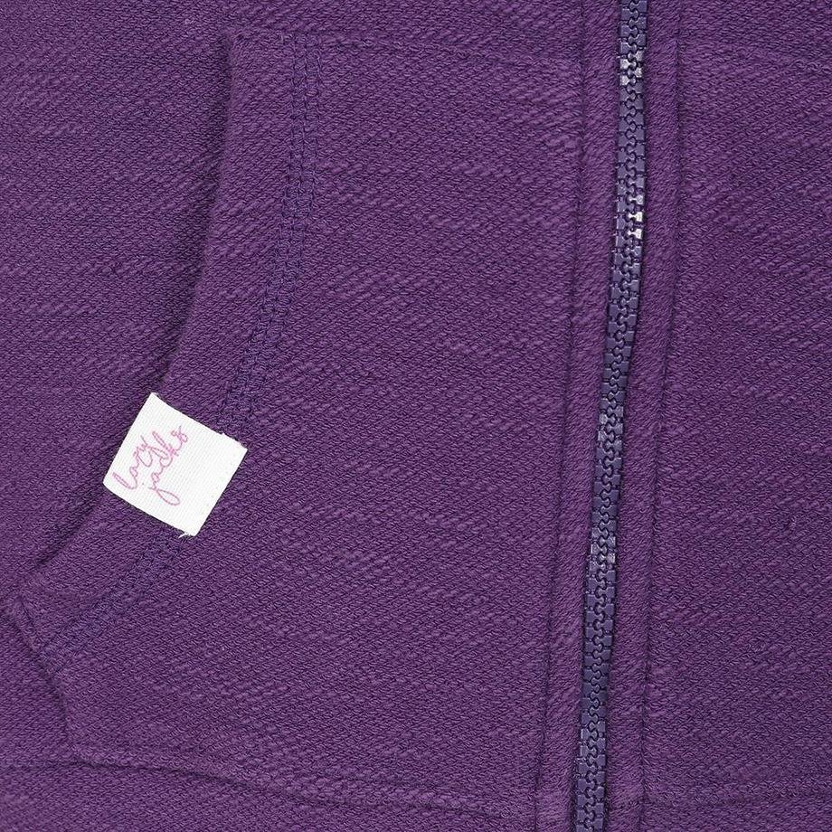 Lazy Jacks  Hoodie mit durchgehendem Reißverschluss, Strukturiert 