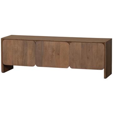 Credenza porta TV Jerre in legno di mango naturale 150