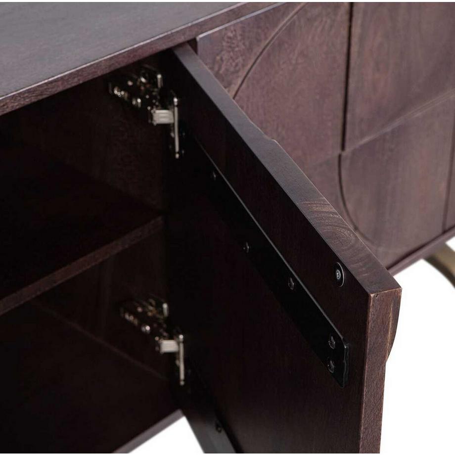 mutoni Sideboard Draw bois de manguier noyer 180  