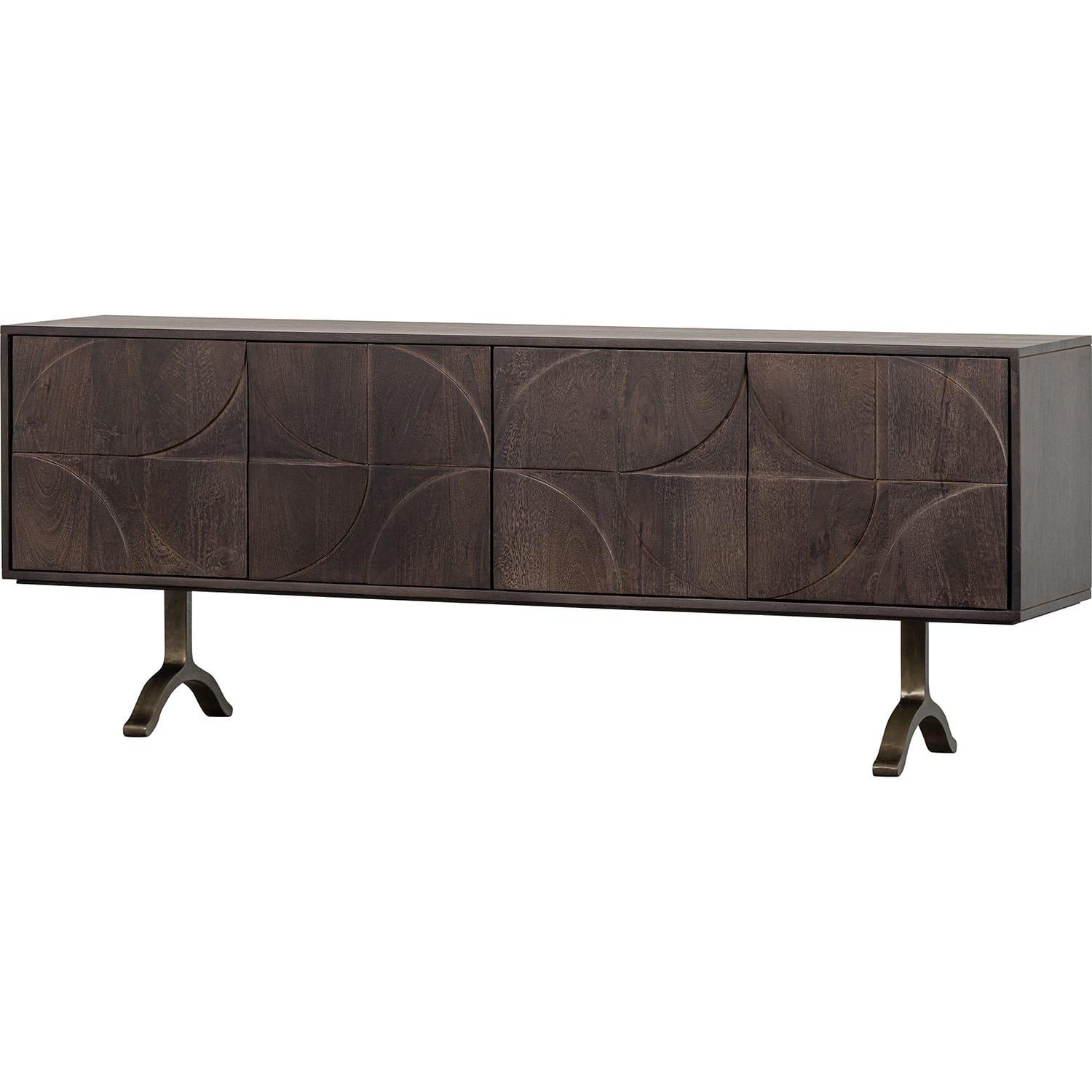 mutoni Sideboard Draw Mangoholz walnuss 180  